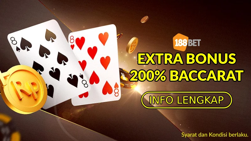 188BET - Bonus Baccarat 200%